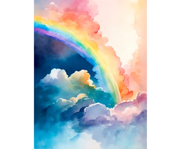Fototapeet Rainbow Magic CW6000-1