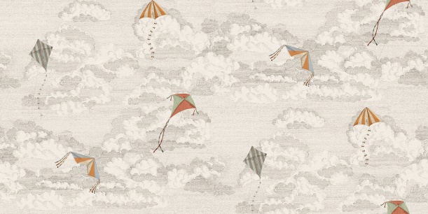 Fototapeet Bonnie and Kites S10643