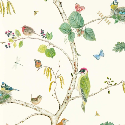 Флизелиновые обои Woodland Chorus 217230
