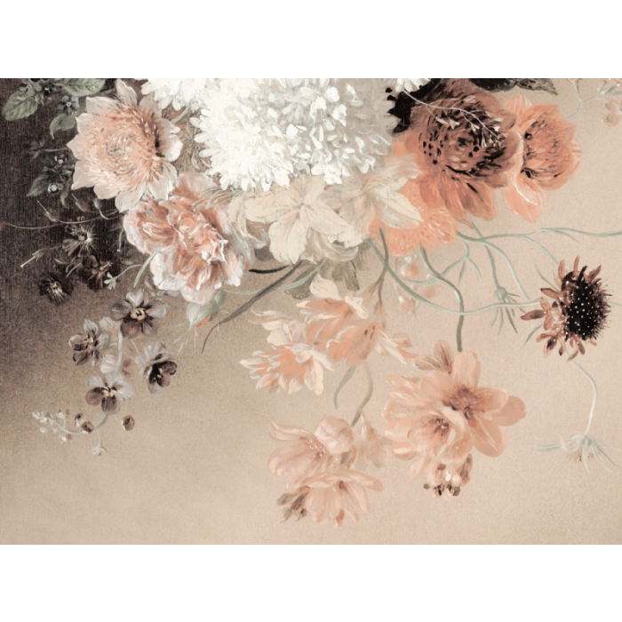 Fototapeet Beige Floral