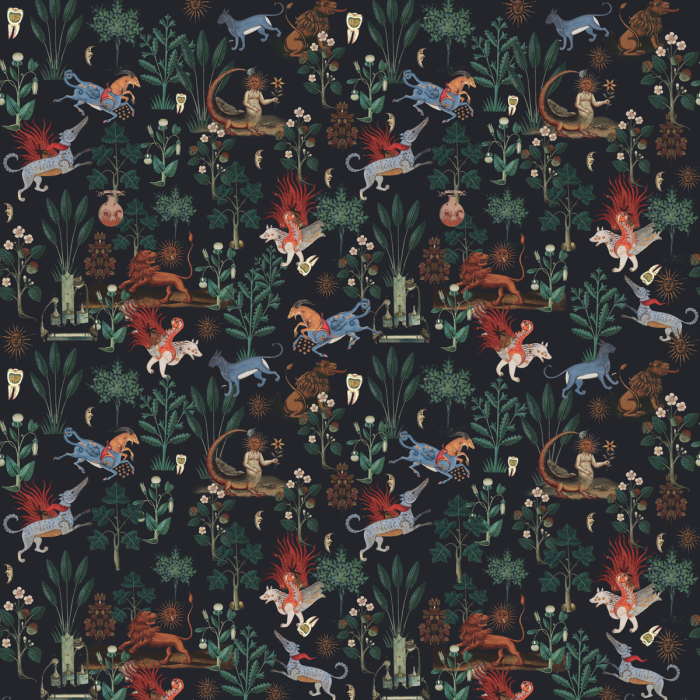 Fototapeet Botanic Beast