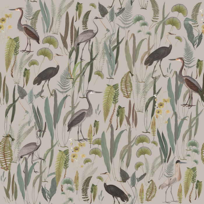 Fototapeet Calm Heron Beige