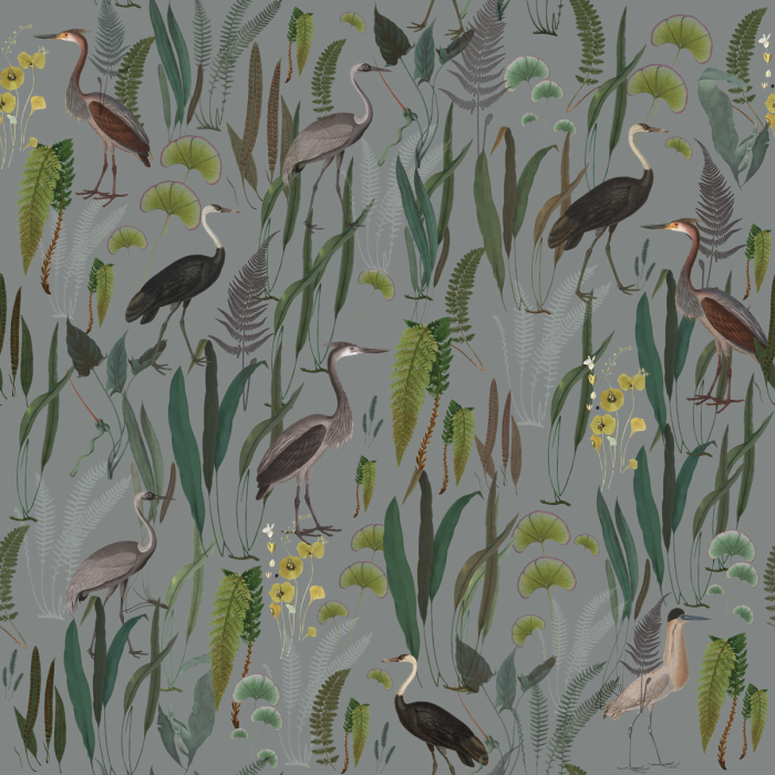 Fototapeet Calm Heron Mint