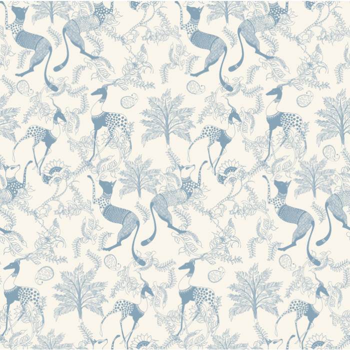 Fototapeet Mythical Animals Blue