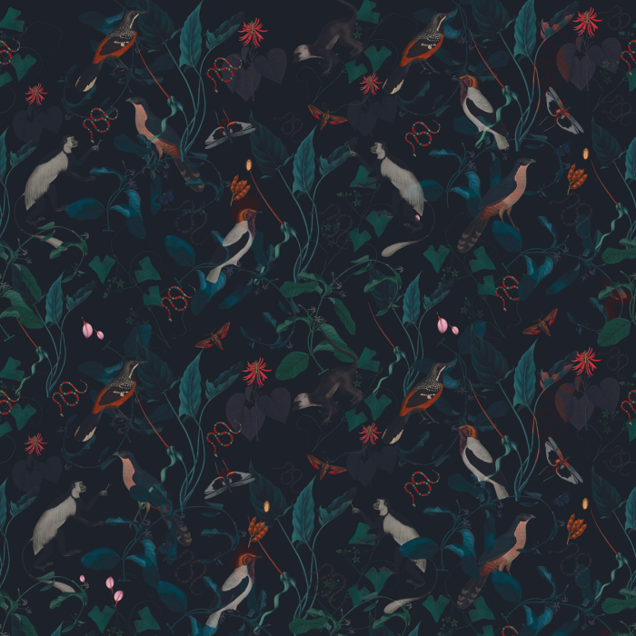 Fototapeet Teal Blue Garden