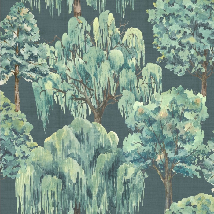 Tapeet Whispering Willow Navy 100049EH