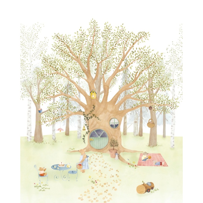Valokuvatapetti Enchanted Tree House OUTT 203006505