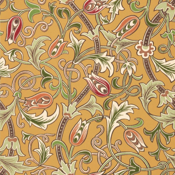 Pabertapeet Scrolling Tulip 217564