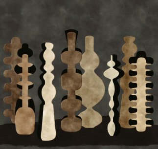 Фотообои Potteries Clay