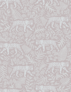 Fototapeet Camouflaged Tiger Light Pink