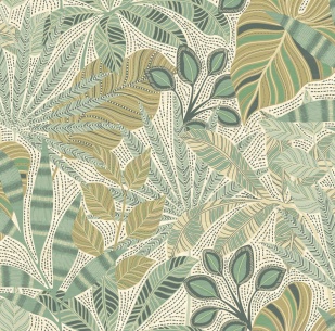 Tapeet Kirra Leaf Citrus/Green 100031EH