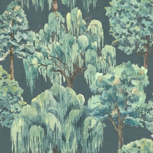 Tapeet Whispering Willow Navy 100049EH