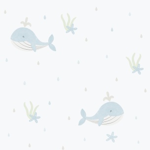 Tapetti Little Whales 281-2