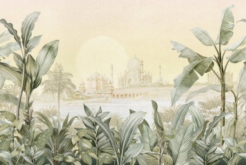 Fototapeet Taj-Mahal 490-1