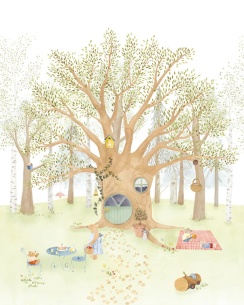 Valokuvatapetit Enchanted Tree House OUTT 203006505