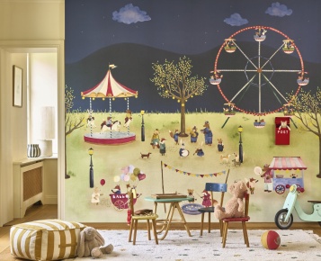Valokuvatapetit Funfair by Night OUTT 202996907