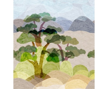 Fototapeet Inktree 27996