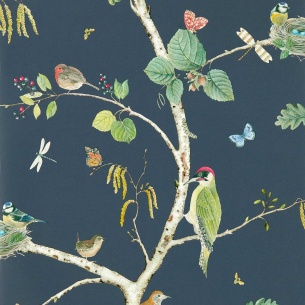 Флизелиновые обои Woodland Chorus 217231