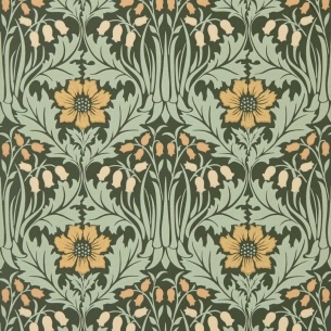 Pabertapeet Woodbell & Anemone 217575