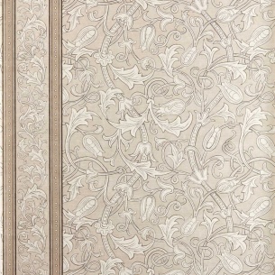 Seinänpäällyste Etched Scrolling Tulip 217603